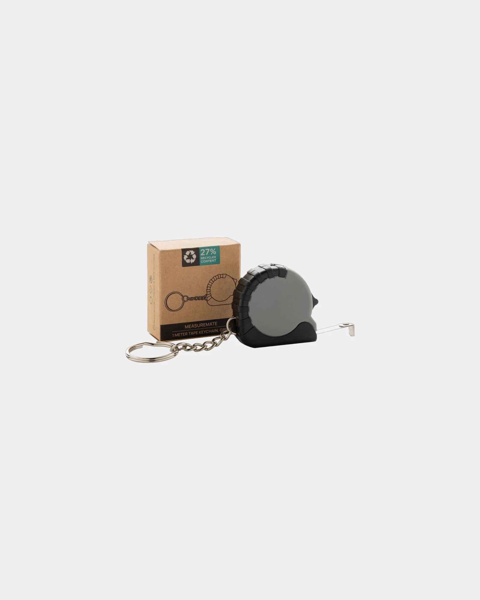 Sleutelhanger gerecycled ABS RCS om te personaliseren - 2