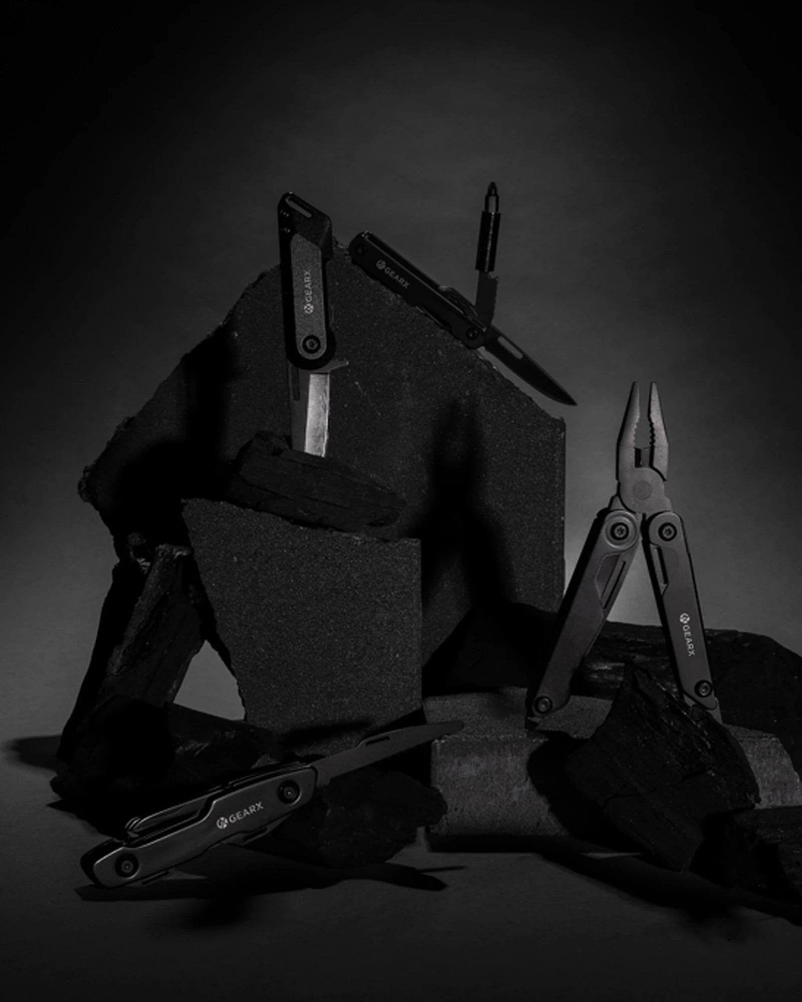 Multitool 13-in-1 roestvrij staal zwart om te personaliseren - 10