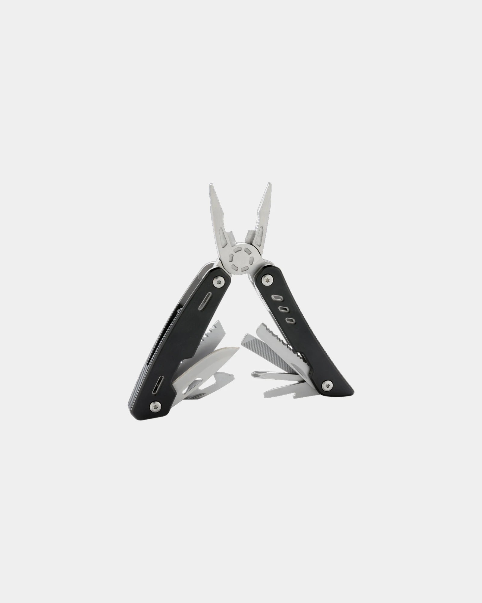 Multitool aluminium 12 functies Solid om te personaliseren - Zwart