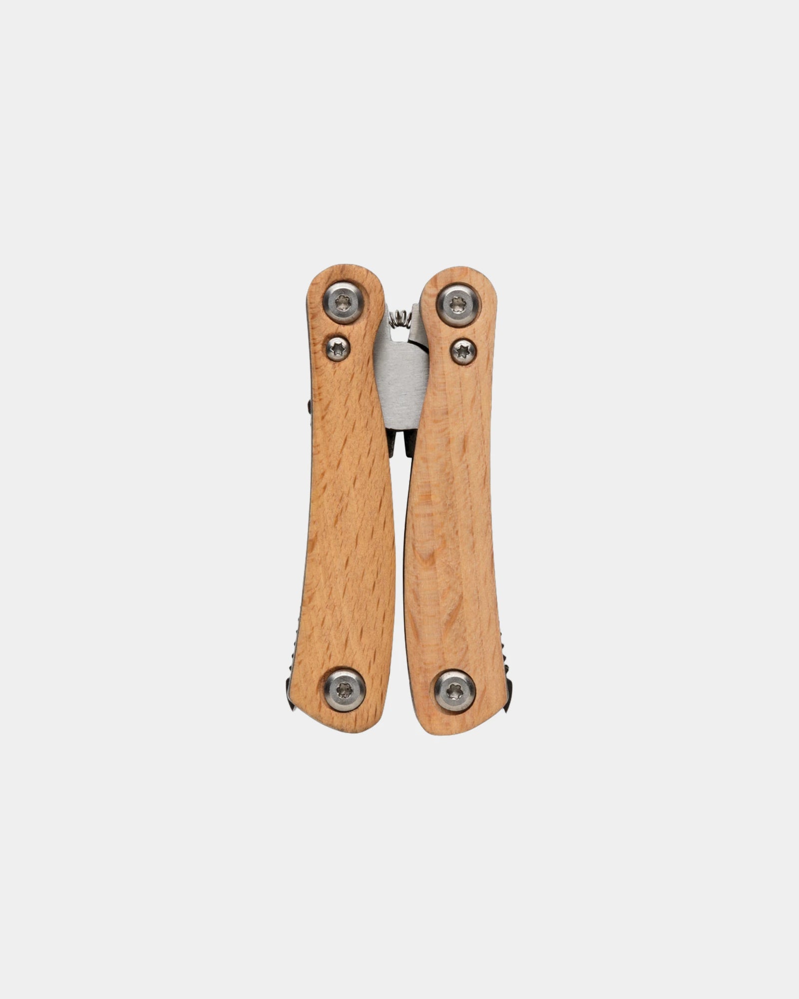 Multitool beukenhout roestvrij staal om te personaliseren - 3