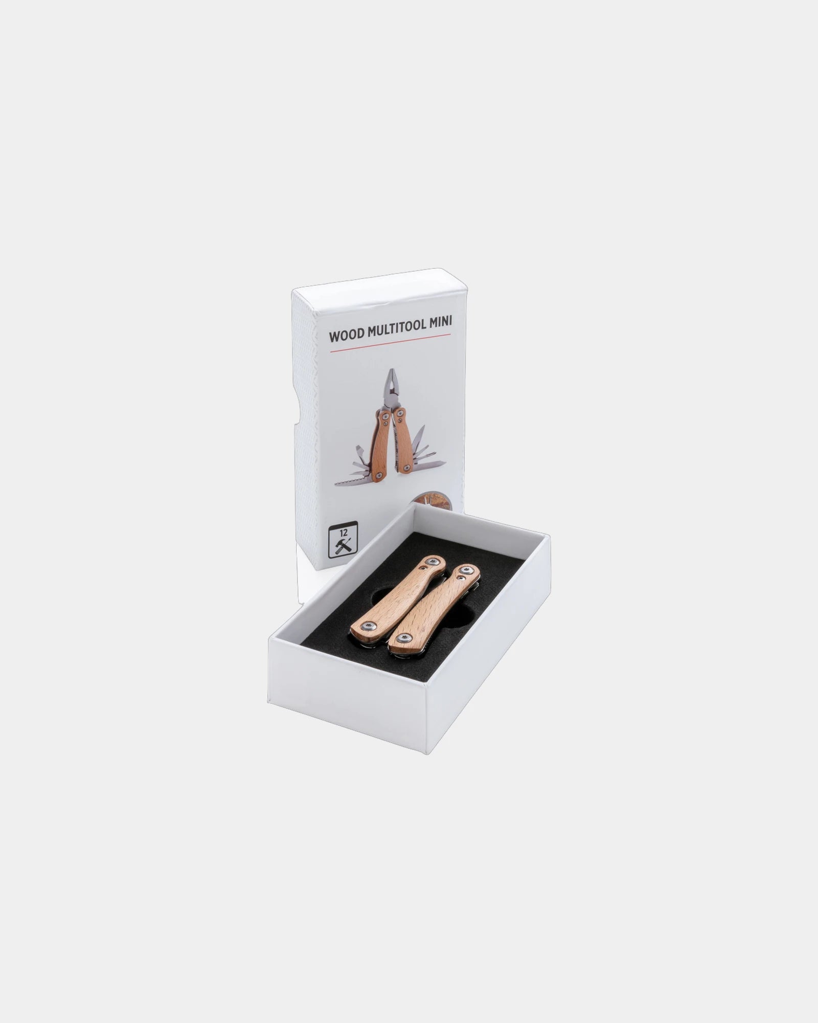 Multitool beukenhout roestvrij staal om te personaliseren - 4