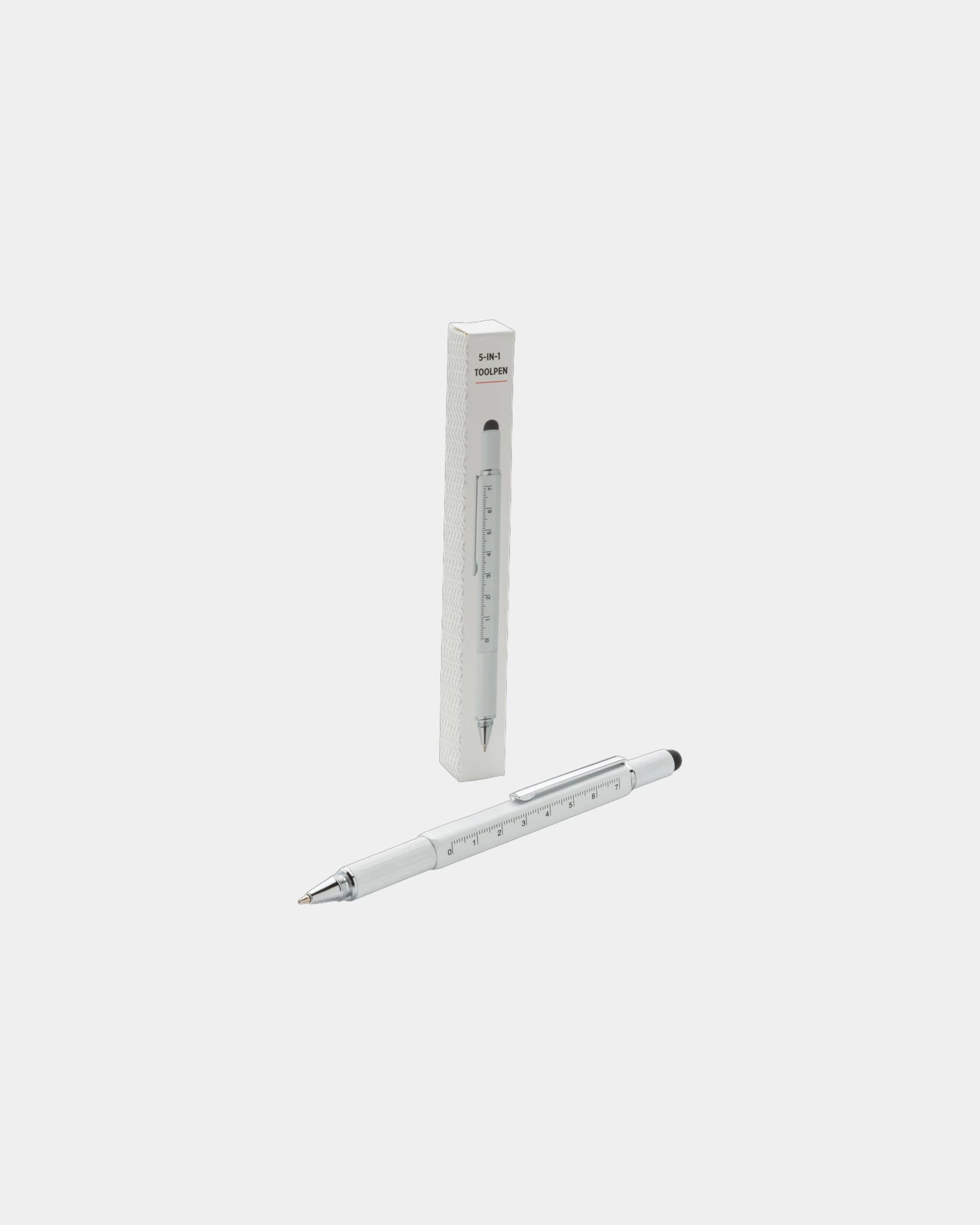 Multitool pen aluminium met liniaal om te personaliseren - 18