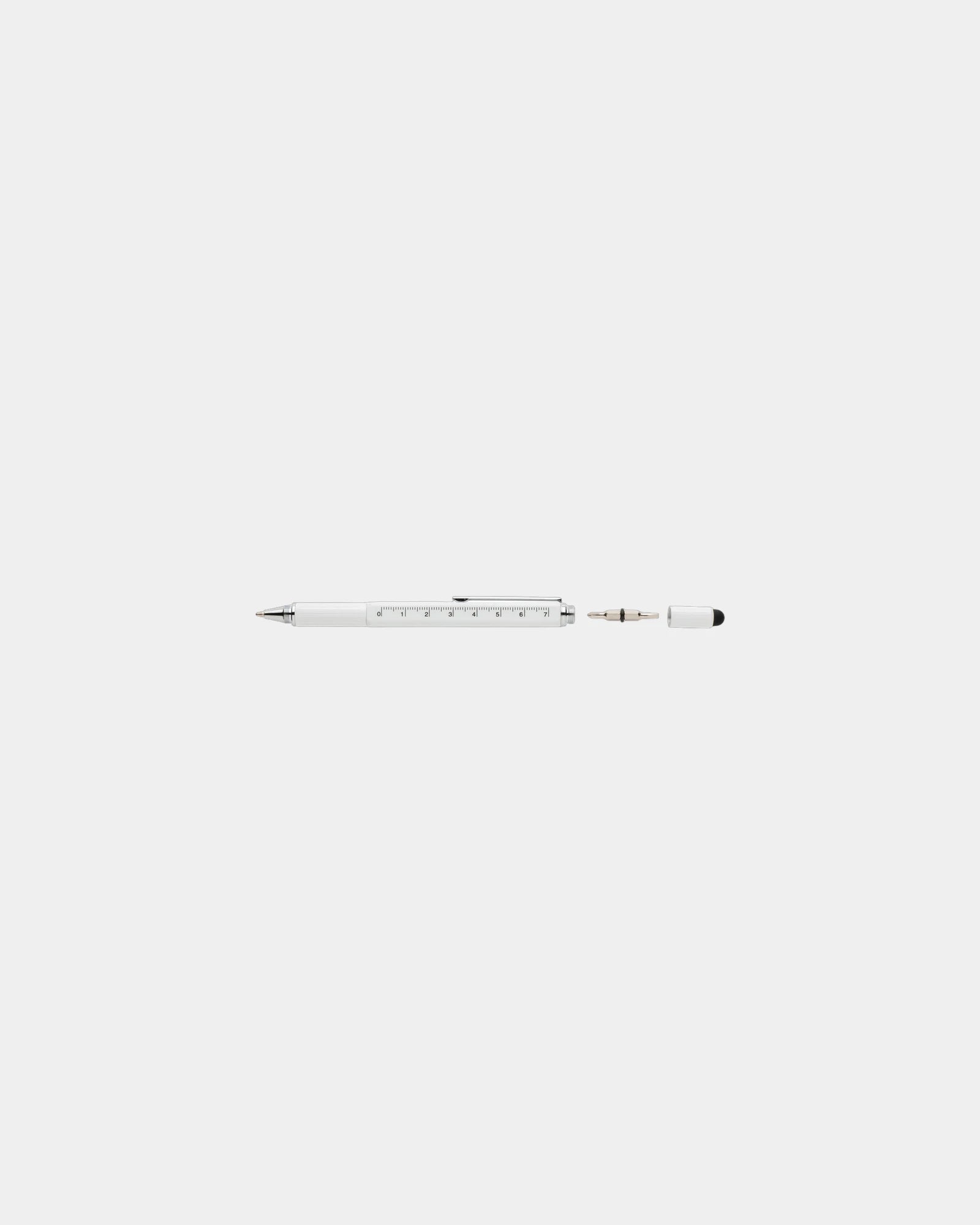 Multitool pen aluminium met liniaal om te personaliseren - 19