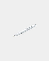 Multitool pen aluminium met liniaal om te personaliseren - Grijs