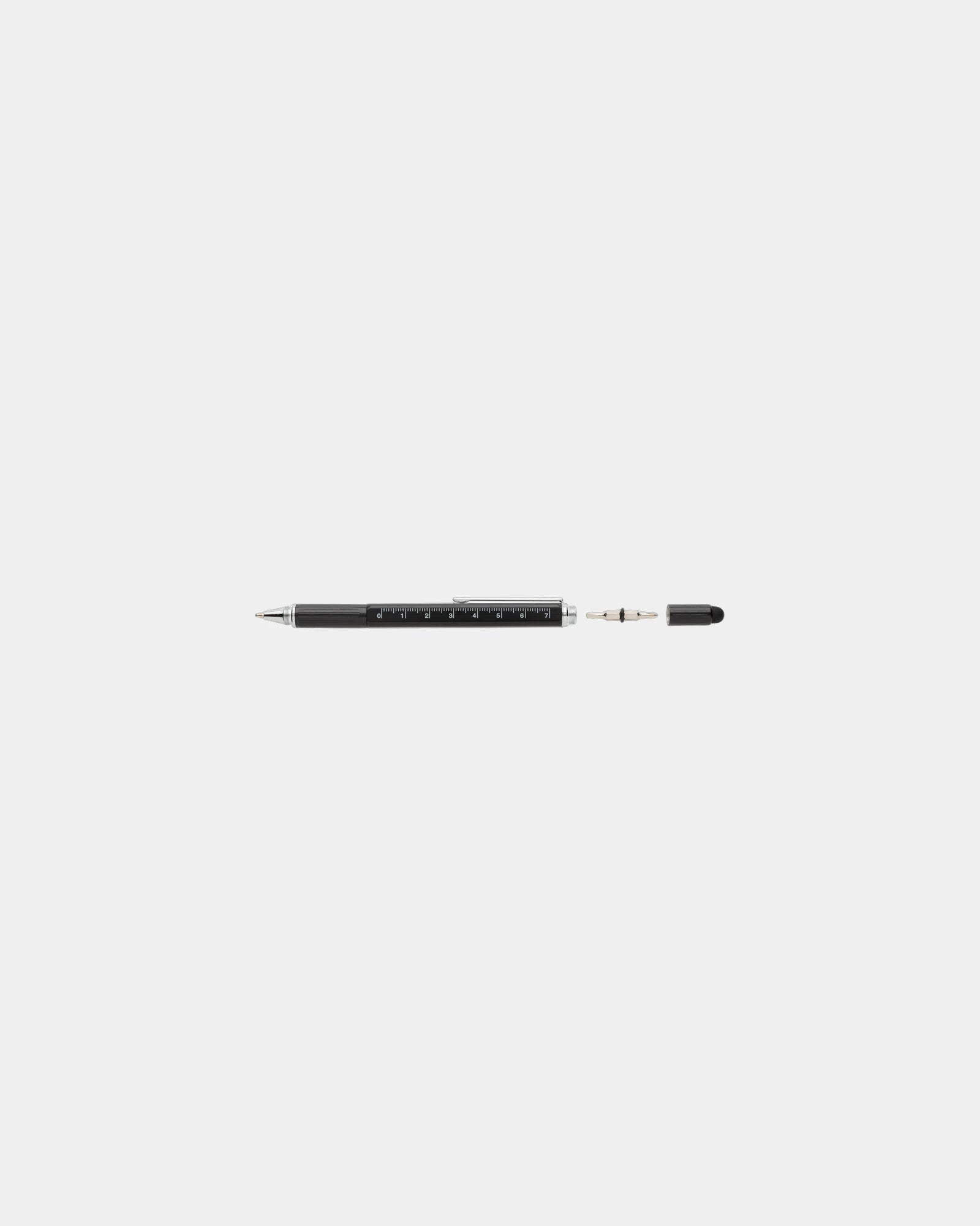 Multitool pen aluminium met liniaal om te personaliseren - 3