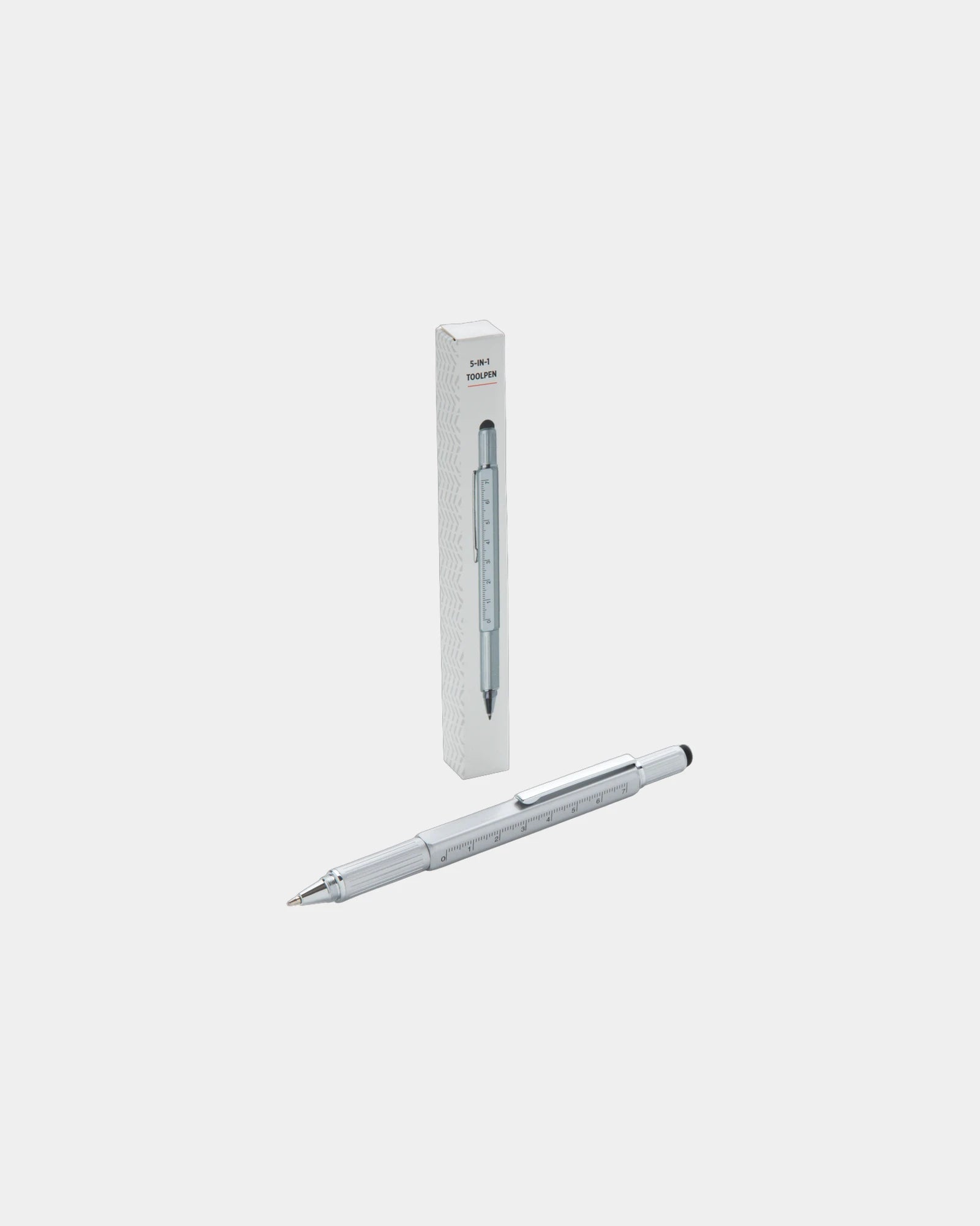 Multitool pen aluminium met liniaal om te personaliseren - 9
