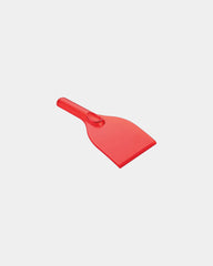 Ijskrabber semi-transparant PP 0,6mm om te personaliseren - Rood