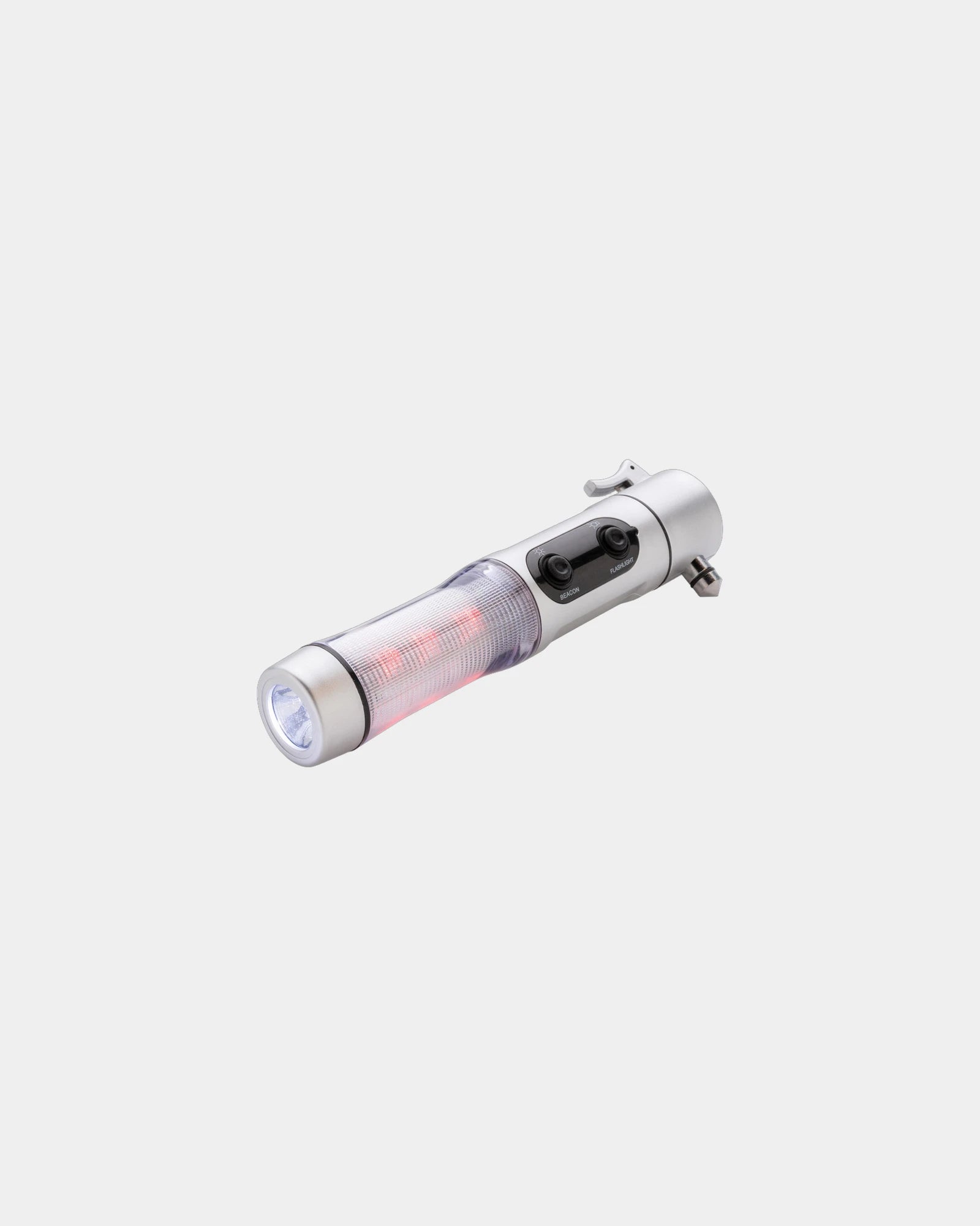 Noodlamp ABS met gordelsnijder om te personaliseren - Zilver