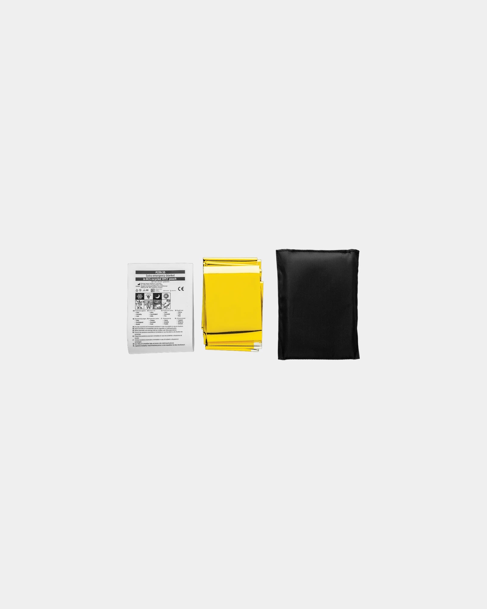Reddingsdeken gerecycled RPET hoesje om te personaliseren - 2