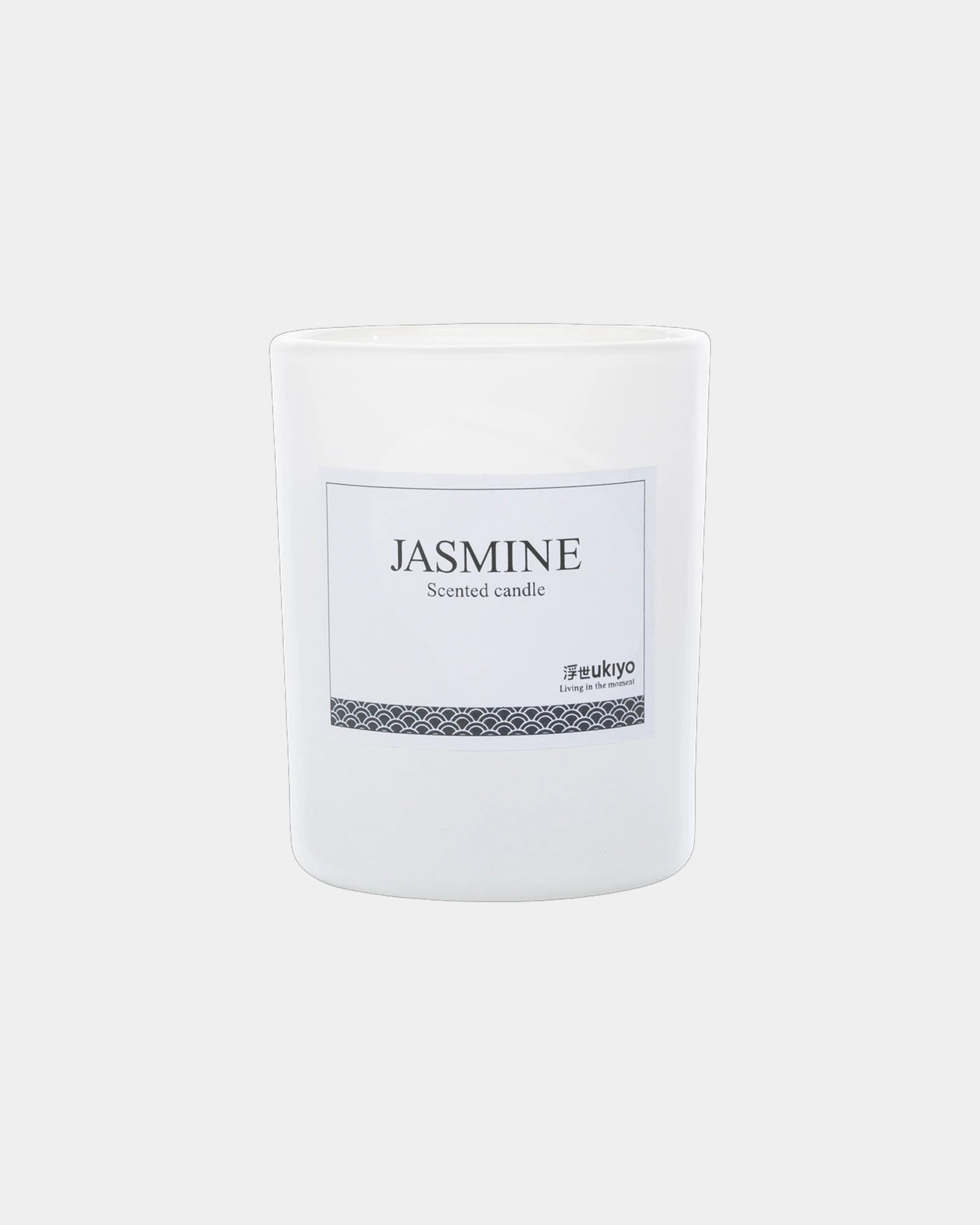 Geurkaars in glas jasmijn 8 cm om te personaliseren - 9