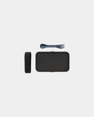 Lunchbox gerecycled rPP 0,8L met bestek om te personaliseren