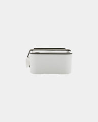 Lunchbox gerecycled rPP 0,8L met bestek om te personaliseren