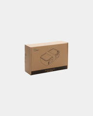 Lunchbox gerecycled rPP 0,8L met bestek om te personaliseren