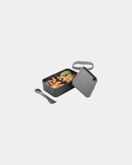 Lunchbox PP 0,8L met vork-lepel om te personaliseren - 1