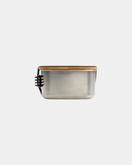 Lunchbox rvs met bamboe deksel 0,9L om te personaliseren - 6