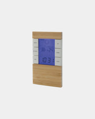 Weerstation bamboe gerecycled RCS Utah om te personaliseren - Bruin