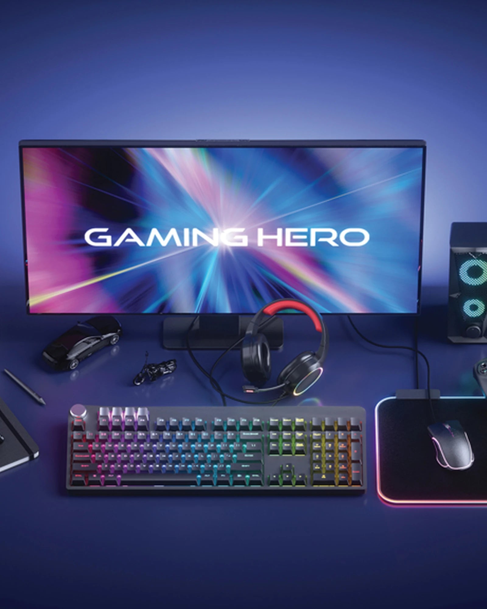 Gamemuis RGB ABS 7200 DPI om te personaliseren - 1