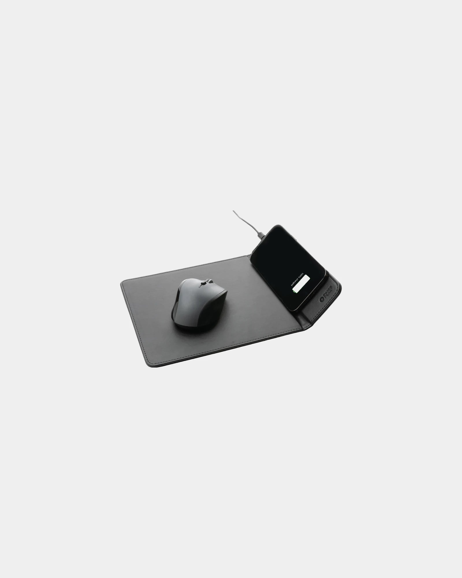 Muismat gerecycled PU met draadloze om te personaliseren