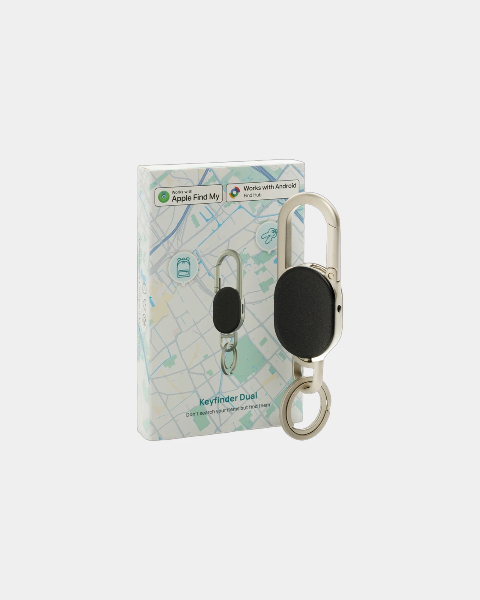 Sleutelhanger met geolocatie oplaadbaar om te personaliseren - 1