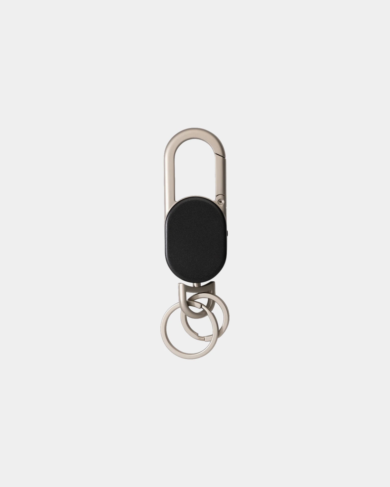 Sleutelhanger met geolocatie oplaadbaar om te personaliseren - Zwart