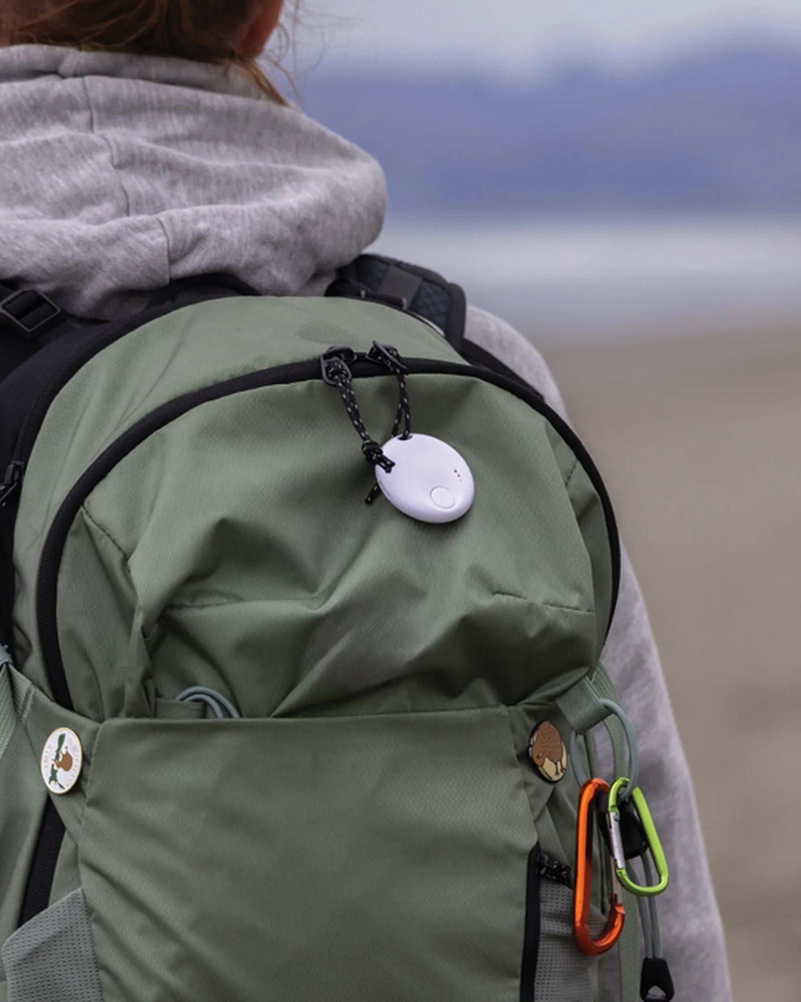 Sleutelvinder gerecycled ABS Findmate om te personaliseren - 9