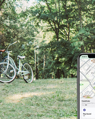 Fietsbel met geolocatie IPX5 waterdicht om te personaliseren - 8