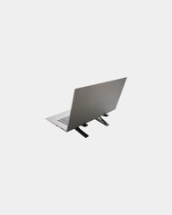 Laptopstandaard gerecycled aluminium om te personaliseren