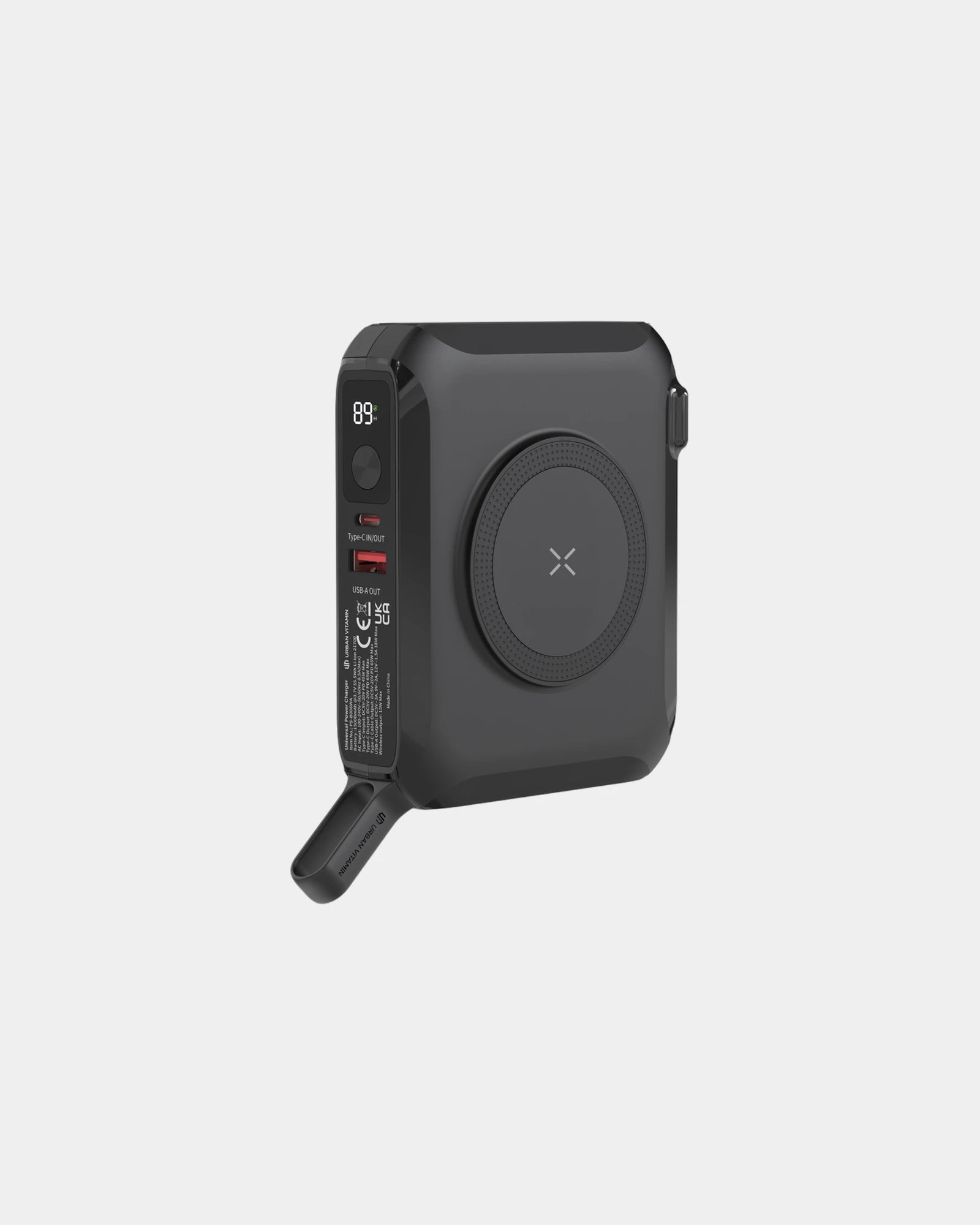 Powerbank 15.000 mAh Oxnard om te personaliseren - Zwart