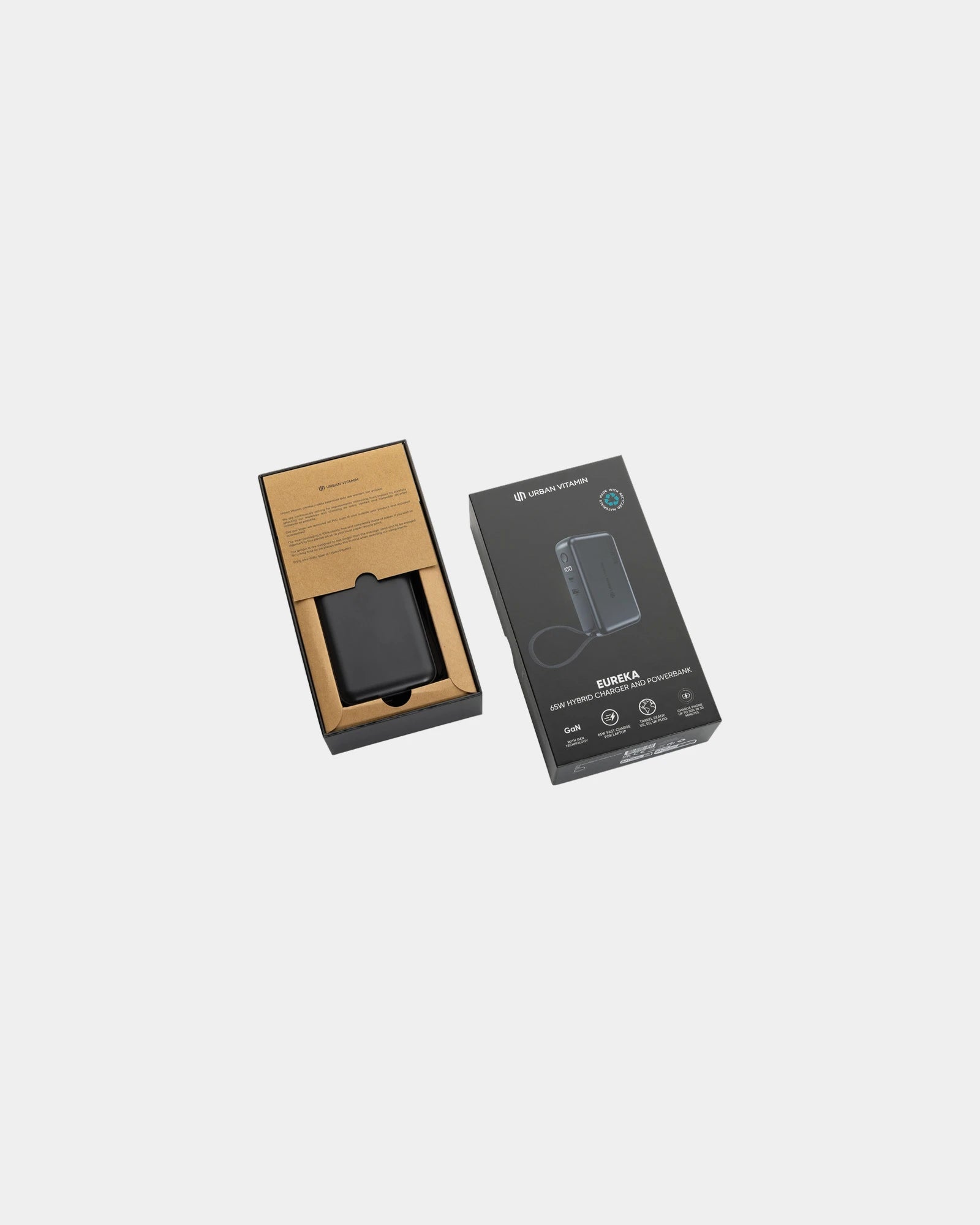 Oplader GaN 65W gerecycled Eureka om te personaliseren - 1