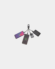 Multikabel 4-in-1 met karabijnhaak om te personaliseren - 2