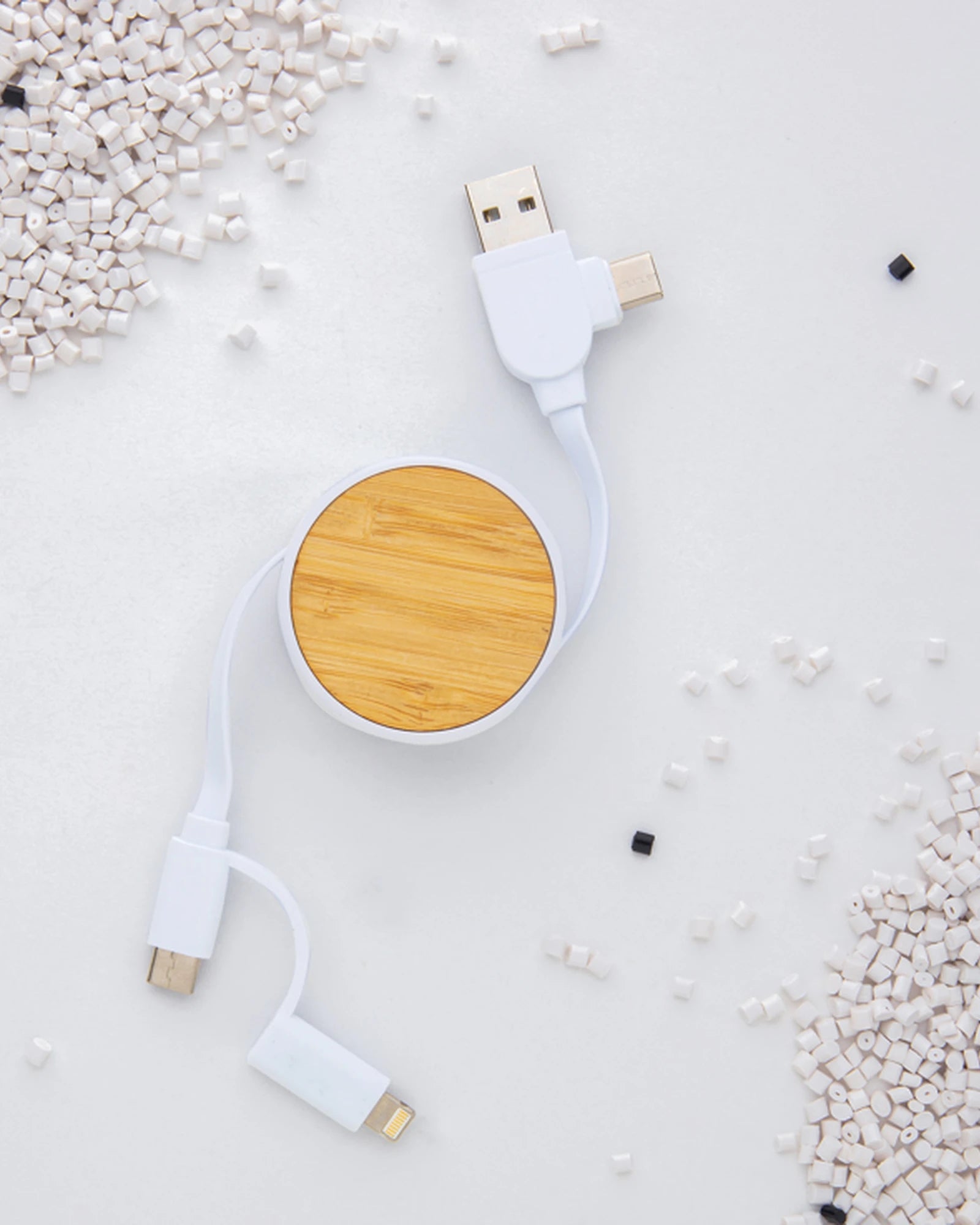 Kabel 6-in-1 gerecycled plastic RCS om te personaliseren - 7