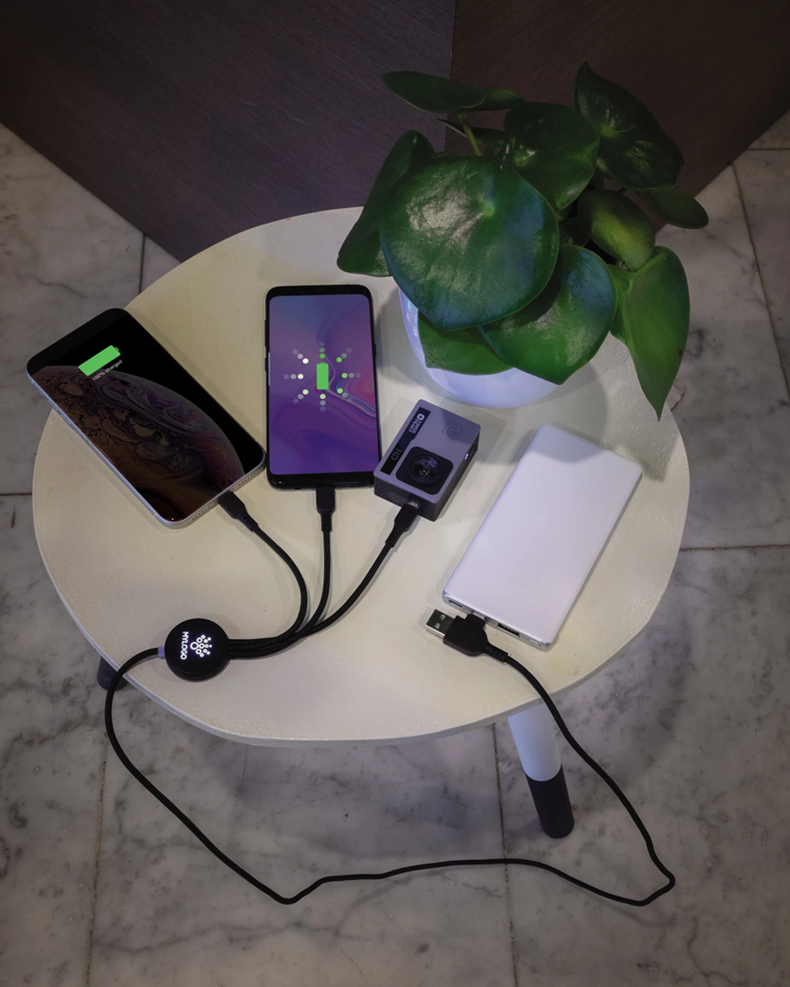 Multikabel 6-in-1 lichtgevend om te personaliseren - 6