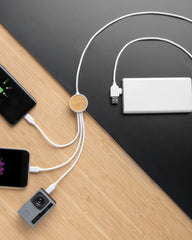 Multikabel 6-in-1 gerecycled plastic om te personaliseren - 7