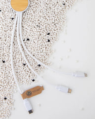 Multikabel 6-in-1 gerecycled plastic om te personaliseren - 8
