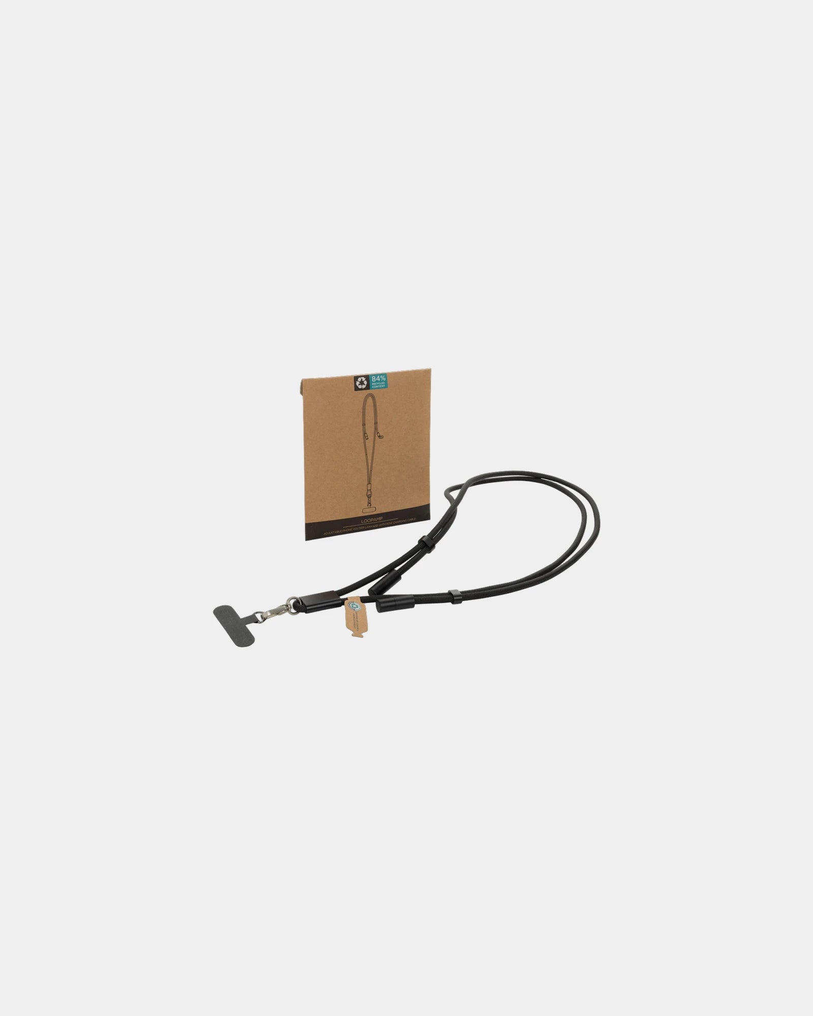 Telefoonkoord gerecycled RCS 60W USB-C om te personaliseren - 1
