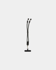 Telefoonbandje oplaadkabel 60W om te personaliseren - Zwart