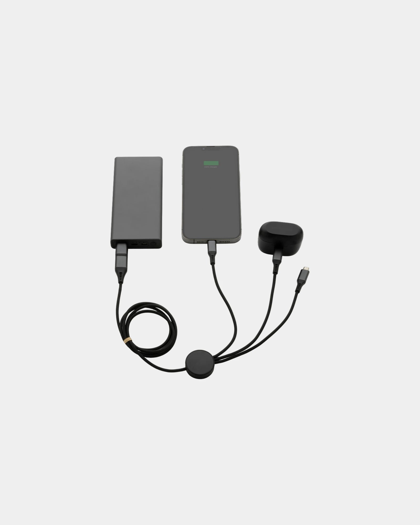 Multikabel gerecycled aluminium 6-in-1 om te personaliseren - 2