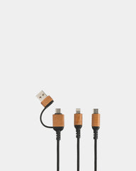 Multikabel 6-in-1 gerecycled plastic om te personaliseren - 3