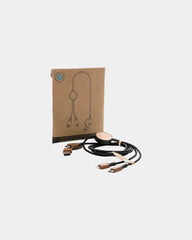 Multikabel 6-in-1 gerecycled plastic om te personaliseren - 1