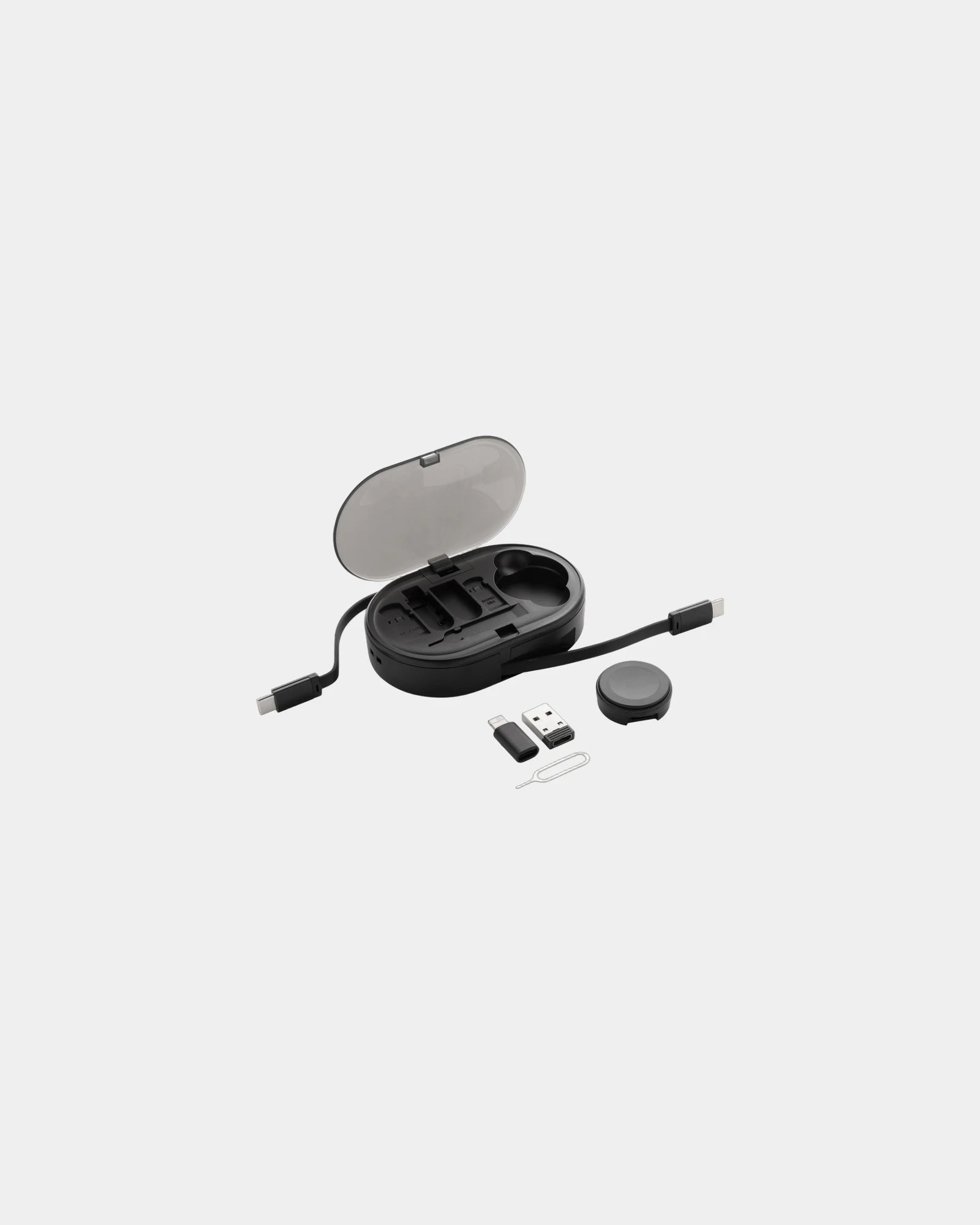 Oplaadkit 60W gerecycled plastic RCS om te personaliseren - Zwart