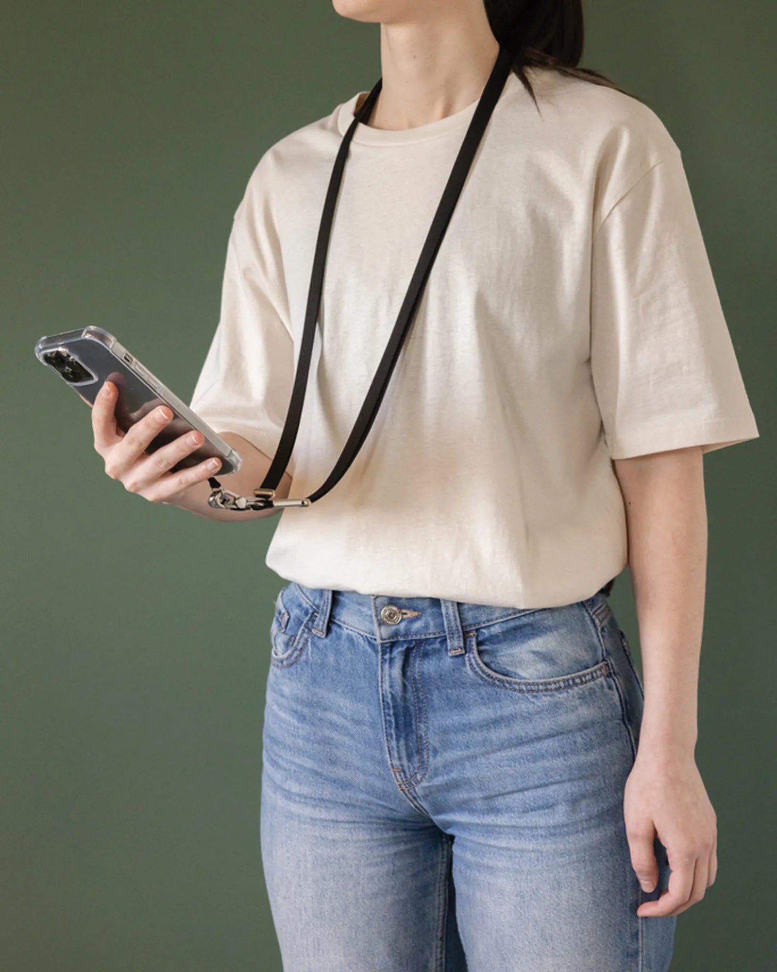 Telefoonkoord gerecycled RPET Nivo om te personaliseren - 10