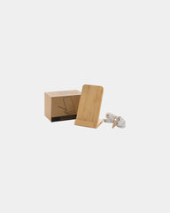 Draadloze oplader FSC bamboe 5W om te personaliseren - 2