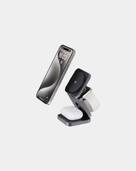 Draadloze oplader 3-in-1 om te personaliseren - Grijs