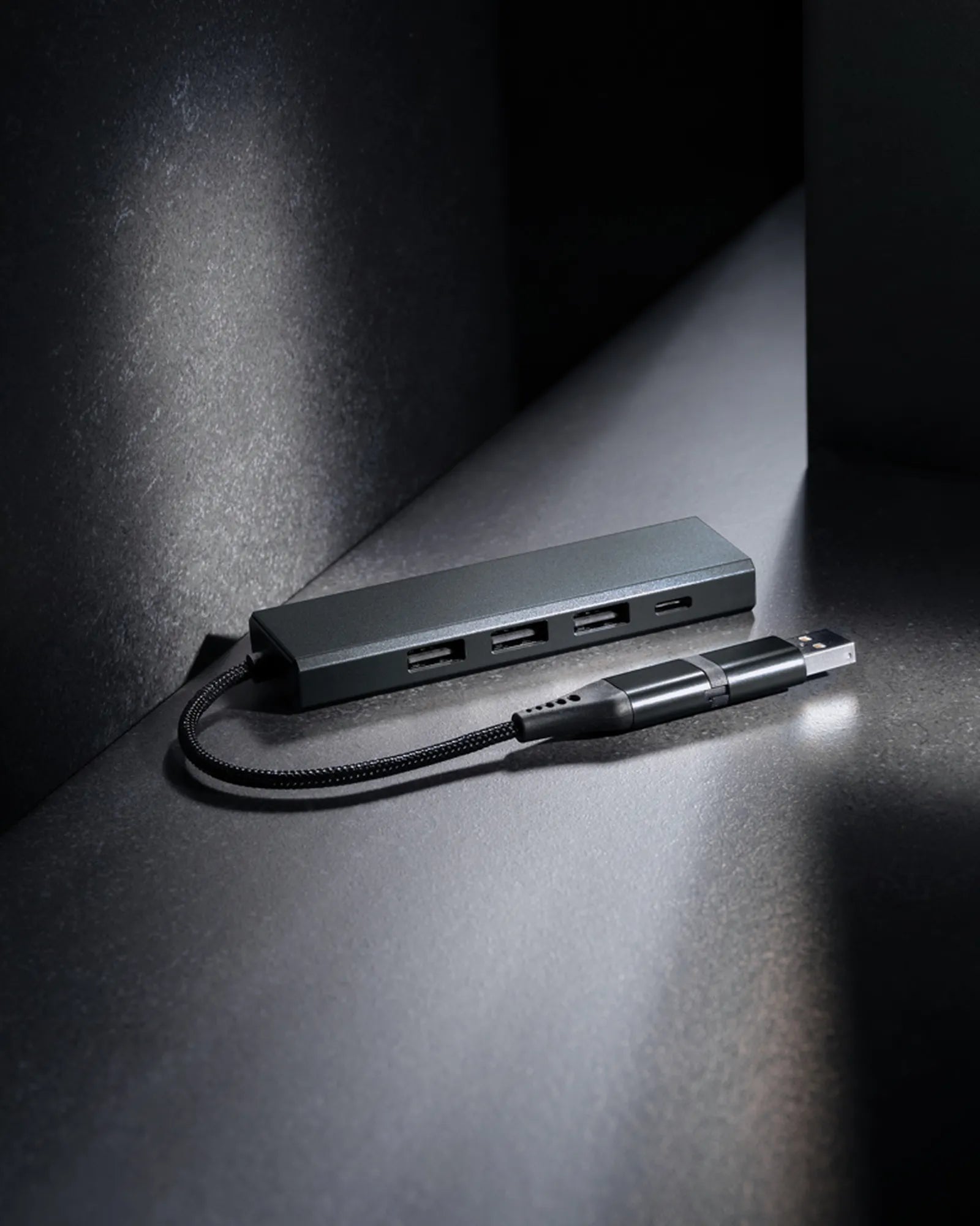 USB-hub gerecycled aluminium RCS Terra om te personaliseren - 4