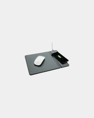 Muismat met draadloze oplader 5W om te personaliseren - Zwart