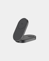Draadloze oplader 25W opvouwbaar om te personaliseren - Grijs