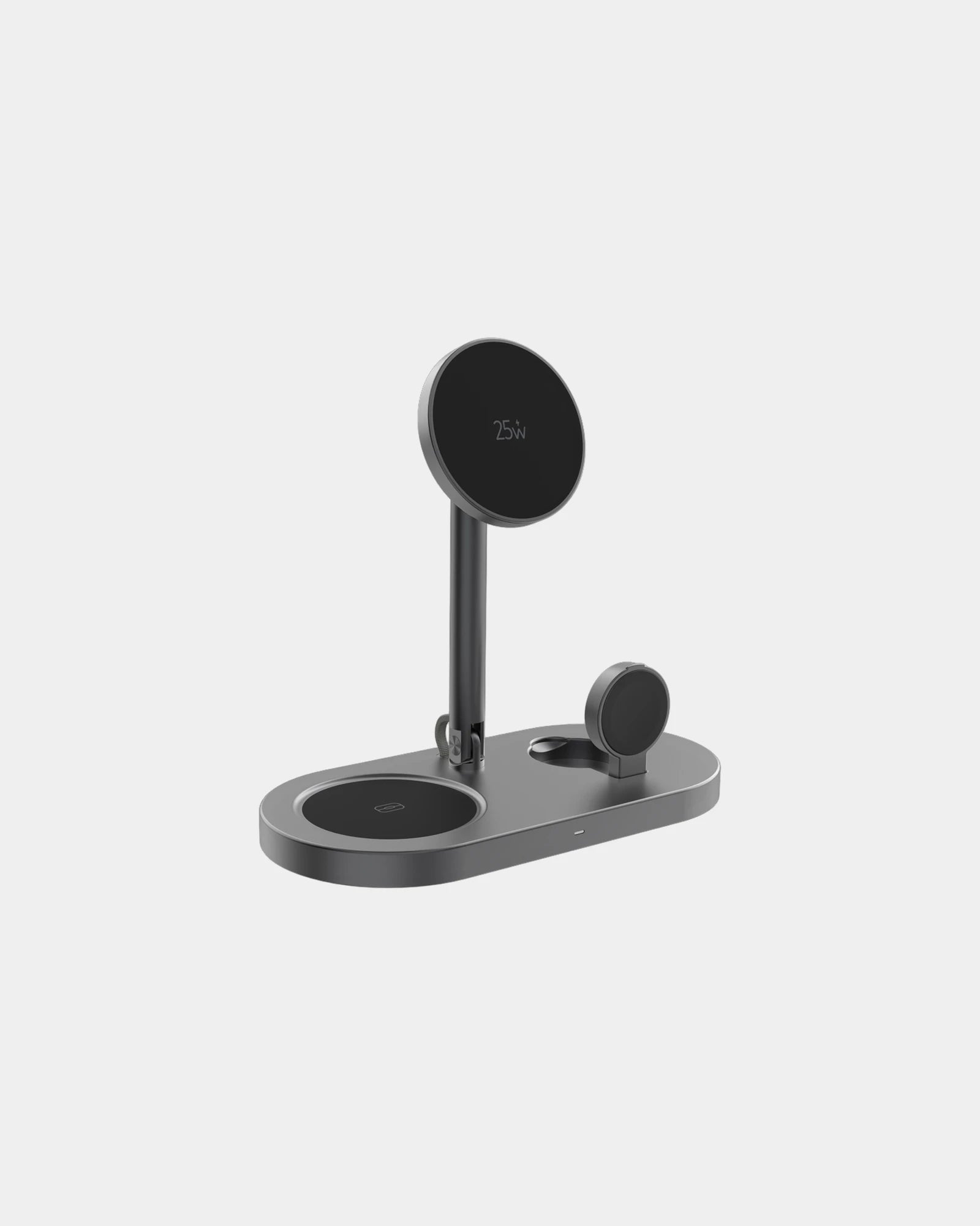 Draadloze oplader magnetisch 25W om te personaliseren - Grijs