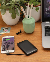 Powerbank 5000 mAh met LED-scherm om te personaliseren - 8