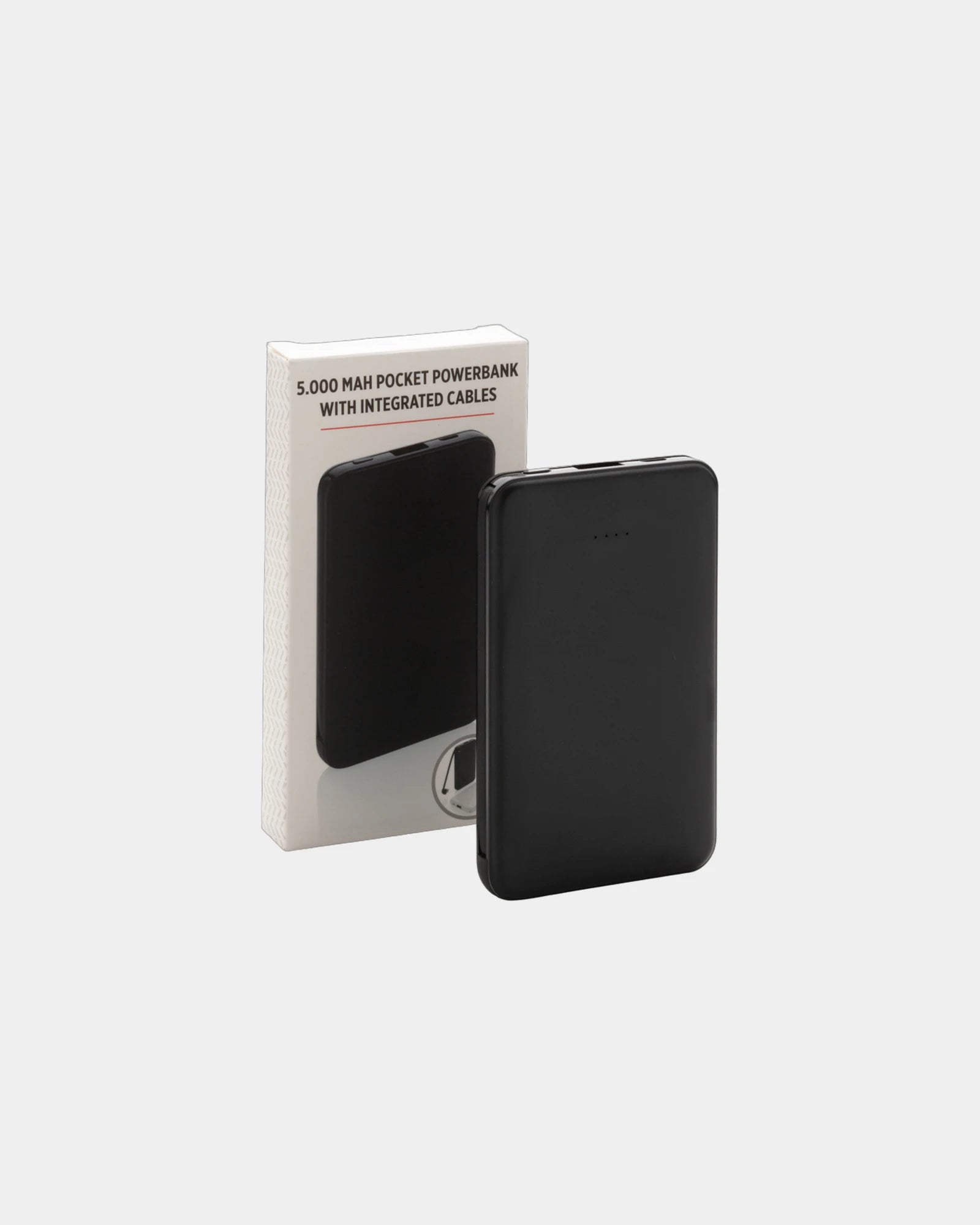 Powerbank 5000 mAh met LED-scherm om te personaliseren - 6