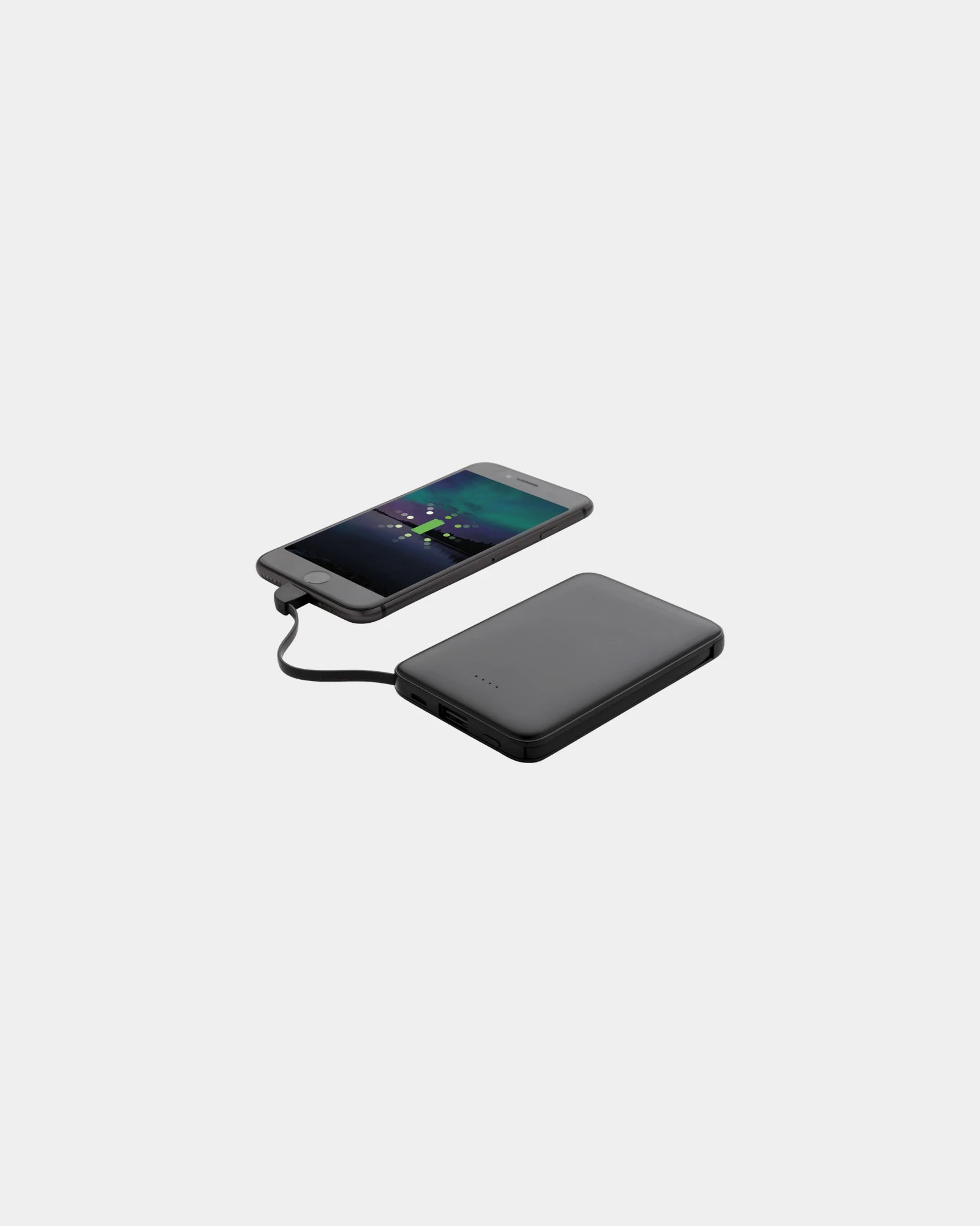 Powerbank 5000 mAh met LED-scherm om te personaliseren - 1